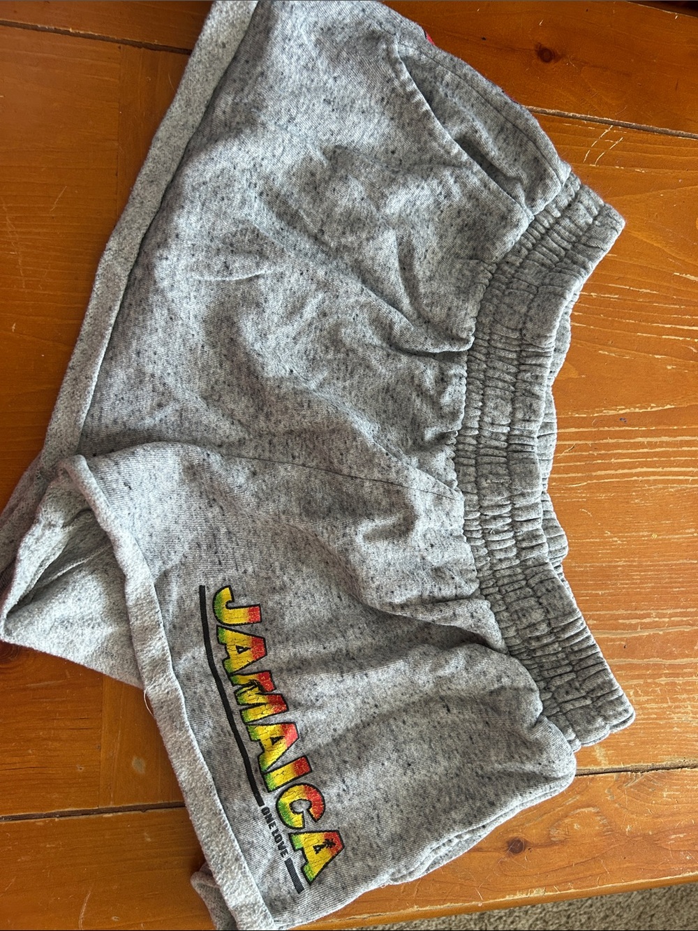 Jamaica Grey Kids Athletic Shorts
